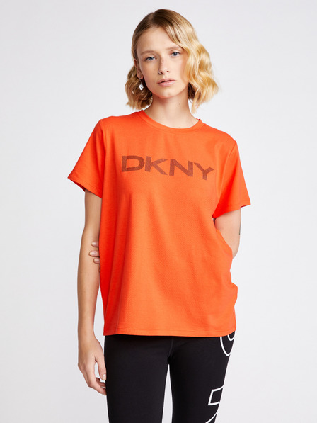 DKNY Striped Logo Koszulka