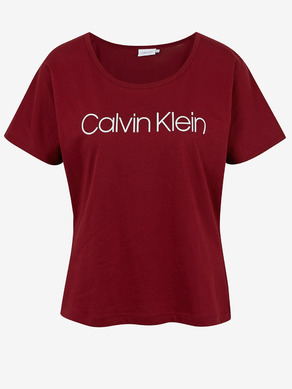 Calvin Klein Open-Nk Logo Prt Koszulka