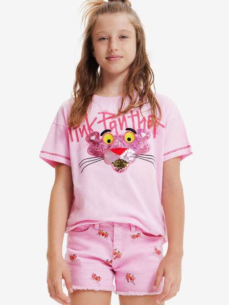 Desigual Pink Panther Koszulka dziecięce
