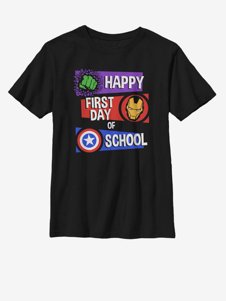 ZOOT.Fan Marvel Happy First Day Of School Koszulka dziecięce