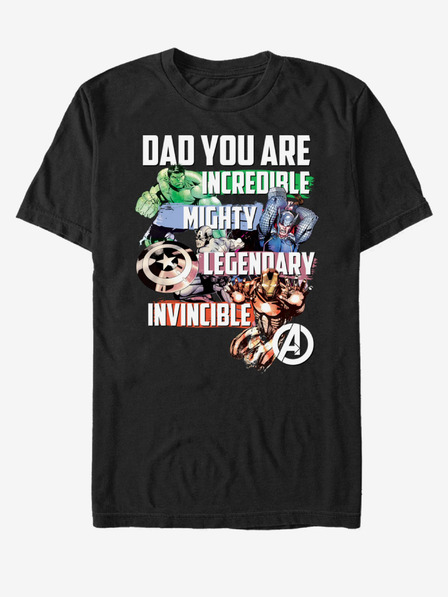 ZOOT.Fan Marvel Avenger Dad Koszulka
