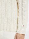Tommy Hilfiger Cable Monotype Crew Neck Sweter