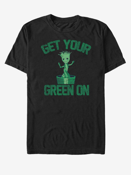 ZOOT.Fan Get Your Green On Groot Strážci Galaxie Marvel Koszulka