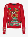 Vero Moda New Frosty Deer Sweter