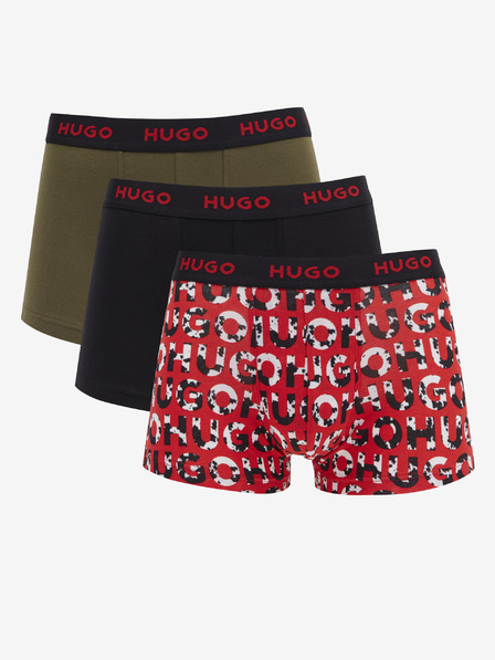 HUGO Triplet Design 3-pack Bokserki