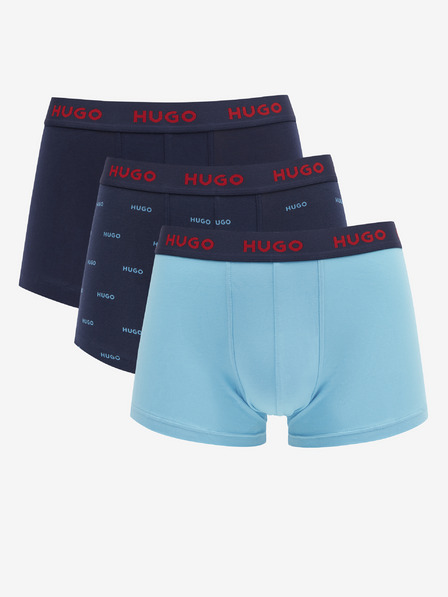 HUGO Triplet Design 3-pack Bokserki