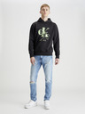 Calvin Klein Jeans Mirrored CK Logo Hoodie Bluza