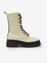 Scotch & Soda Aubri Mid Boot Off White Croco Buty do kostki