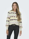 ONLY Heartbeat Sweter