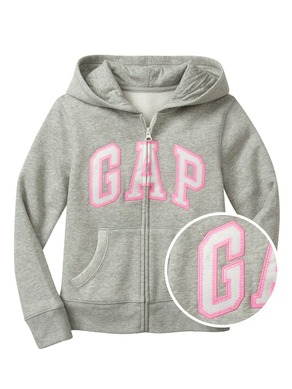 GAP Logo zip hoodie Bluza