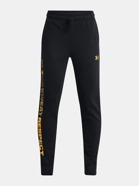 Under Armour UA Project Rock Rival Fleece Spodnie dresowe dziecięce