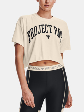 Under Armour UA Project Rock SS Crop Koszulka