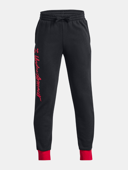 Under Armour UA Rival Fleece Script Spodnie dresowe dziecięce