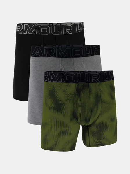 Under Armour M UA Perf Cotton Nov 6in 3-pack Bokserki