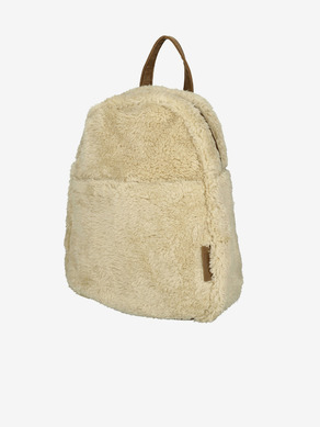 Enrico Benetti Teddy Backpack Off-White Plecak