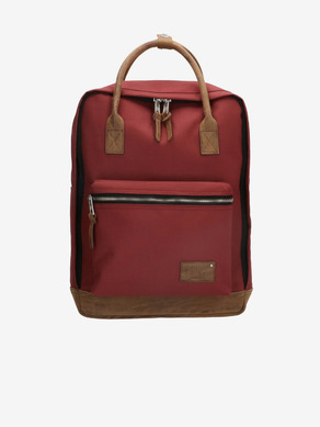 Enrico Benetti Santiago Notebook 17 l Bordeaux Plecak