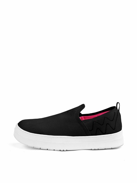 Vuch Seraphyn Black Slip On Buty