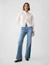 GAP 70s flare High Rise Patched Dżinsy