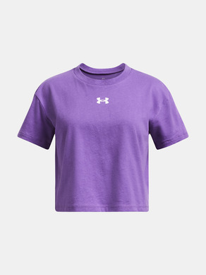 Under Armour UA Crop Sportstyle Logo SS Koszulka dziecięce