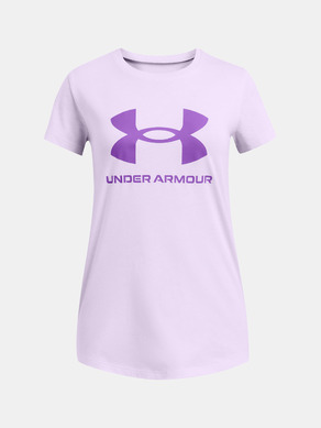 Under Armour UA Crop Sportstyle Logo SS Koszulka dziecięce